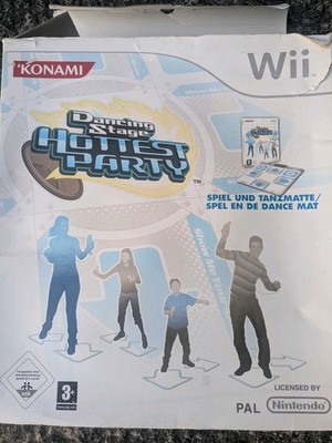 DANCING STAGE HOTTEST PARTY Nintendo Wii Spiel mit Tanzmatte OVP