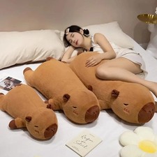 50-90cm Capybara Plush Doll Giant Pillow Toy Kawaii Soft Stuffed Cute Gift UK