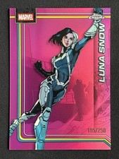 Luna Snow 2026 Topps Chrome Marvel Comics Pink Refractor Base /250 #132