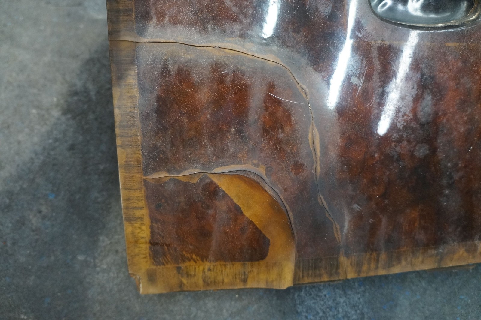 Set 2 Left Right Seat Rear Back Wood Tray Panel OEM Bentley Turbo R 1991 *Note