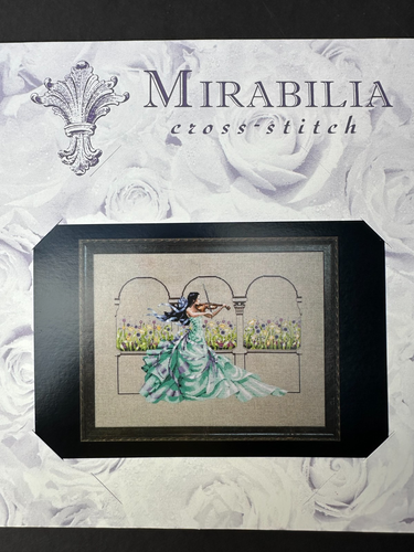 Mirabilia Cross Stitch Pattern - MD165 Garden Prelude & Embellishment Pack - Picture 2 of 4
