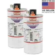 AmRad USA2216 45 uf/MFD 370-440 VAC Run Capacitor 50/60 Hz AC Electric Lot-2