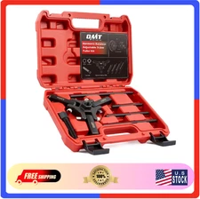 3-Jaw Harmonic Balancer Puller Kit – Adjustable Pulley Remover Tool Set