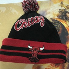 Chicago Bulls Hat Cap Snap Back NBA Basketball Windy City Script New Era Mens