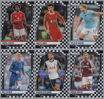 Panini Prizm Premier League 2024-25 Black & White Checker SP