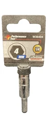 NEW! Performance Tool  Wilmar W36404 1/4 In. Drive 4mm Deep Well 6 Point Socket
