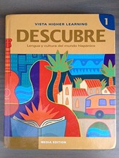 DESCUBRE, NIVEL 1: LENGUA Y CULTURA DEL MUNDO HISPANICO By Jose A. Blanco *VG+*