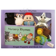 The Puppet Company - Traditional Story Set - Nursery Rhymes Finger Puppet Set