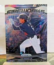 2025 Panini Prizm - Fireworks Kim Hye Seong #14 (RC)