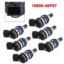 6Pcs Fuel Injector For Nissan 300ZX Z32 3.0L TURBO V6 1989-1996 16600-40P07