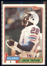 1981 Topps - Jack Tatum #8