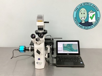 Zeiss AXIO VERT A1 Inverted Microscope with Warranty SEE VIDEO