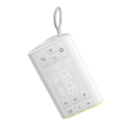 Alarm Clock with White Noise Machine 35 Sounds and Soft Night Light Options - Picture 6 of 12