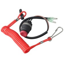398-06830 Safety Stop with Lanyard for Outboard Motor 398-06830-03439