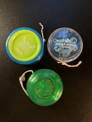 3 Duncan Yo-yos Butterfly Imperial and Coachmen Class B Lot Of 3