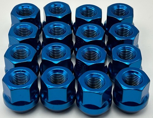 16 Acorn Bulge Lug Nuts 2025 CFMOTO CFORCE 1000 Touring Wheel Rim Nut Blue - Picture 10 of 16