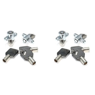 4X Hard Saddlebag Lock 3 Schlüssel Set für  Touring  Glide Road King8654