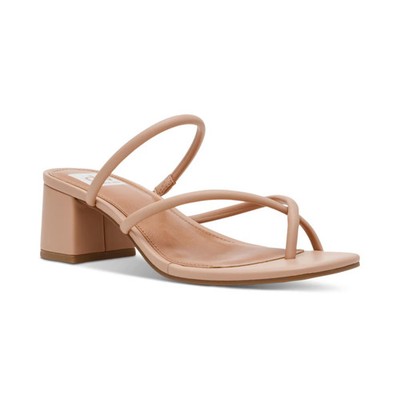 Women's DV Dolce Vita Lumena Strappy Slide Block-Heel Sandals Blush