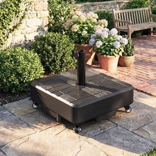 Industrial Umbrella Stand Base with Wheels