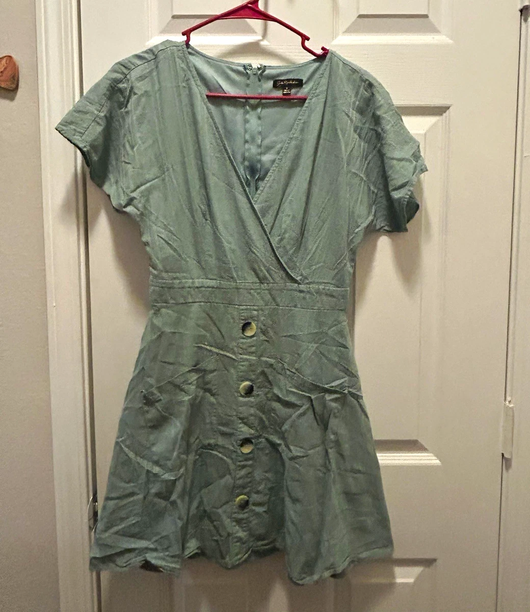 jodi kristopher green dress Solid Dresses for Women for sale 17½ 34/35