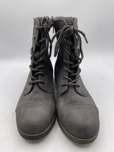 Jellypop Apollo Combat Women's Sz 9.5M Green Lace Up Buckle and Strap Shoes - Picture 2 of 7