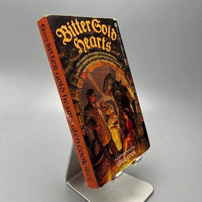 Glen Cook Bitter Gold Hearts Vtg Fantasy Paperback First Edition 1988 Signet