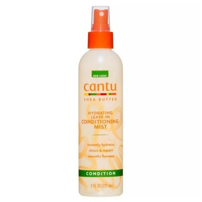 Cantu Shea Butter Feuchtigkeits-Spray-Spülung für lockiges Haar, 237ml