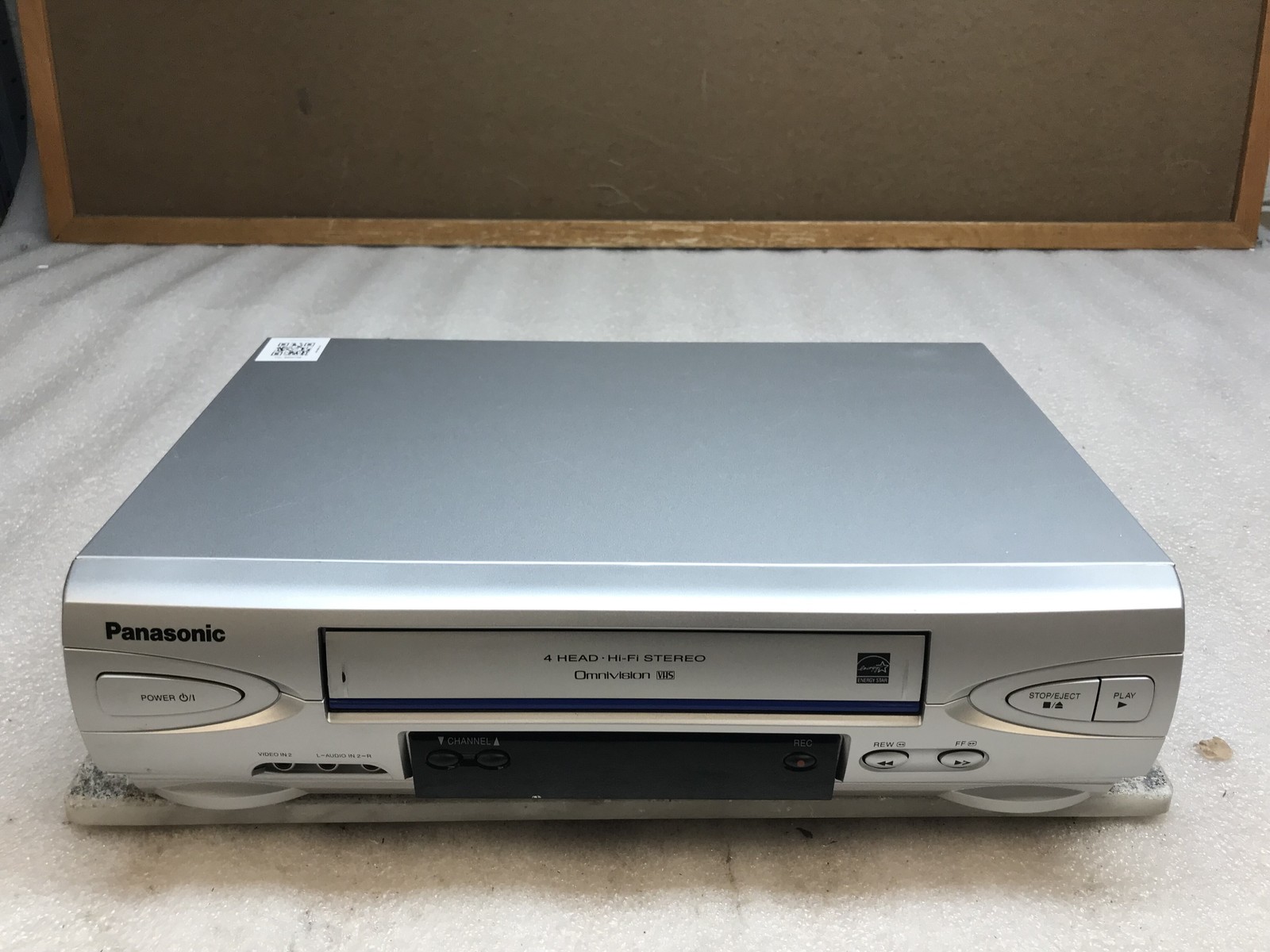 Panasonic PV-V4524S VHS Video Cassette Player No Remote ~ Tested