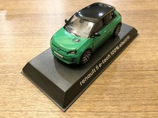 with original packaging, rare1/43 Renault genuine Norev Renault 5 E-Tech green