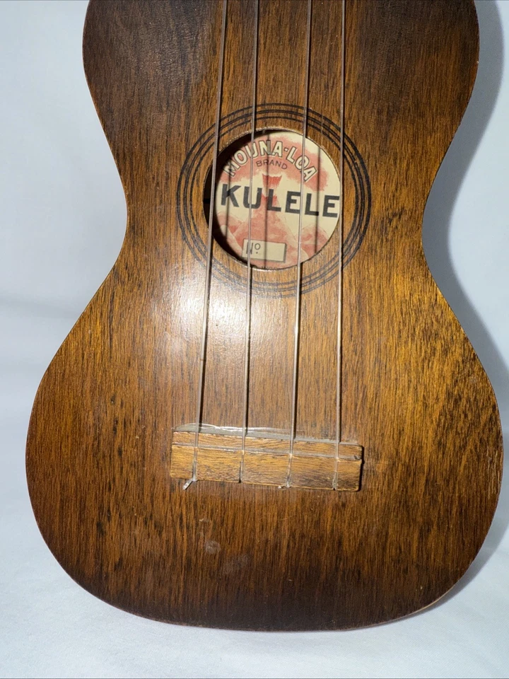 Vintage Mauna Loa Brand Ukulele made in USA 20" 4 string musical instrument  - Image 2 of 4