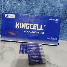 KINGCELL AAA Batteries 36 Pack, Alkaline Triple AAA Batteries High-Performance 