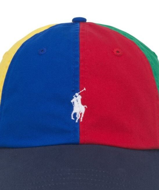 ☆POLO RALPH LAUREN☆ Pony Multi Twill Ball Cap Multi MAPOHG Genuine Polo Ralph Lauren Pony Multi Twill Ball Cap - Multi