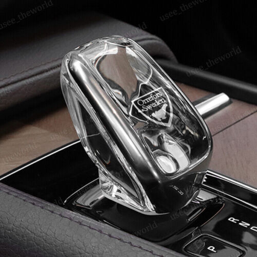 Crystal Gear Lever Shift Knob Shitfer For Volvo S60 S90 XC60 XC90 V60 2017-2024 - Foto 3 di 14