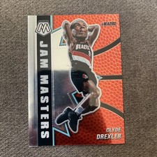 2020-21 Mosaic Basketball Jam Masters Insert Clyde Drexler #17