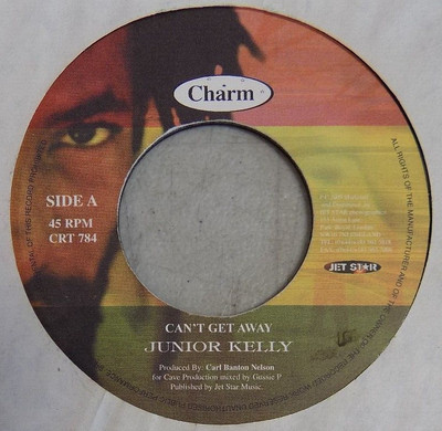 JUNIOR KELLY - 7'' - Can't Get Away - Charm CRT 784