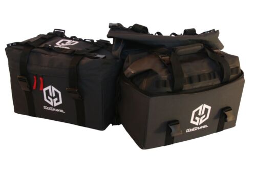 GoGravel “Trans Karoo” Soft motorcycle Pannier System - Picture 3 of 15