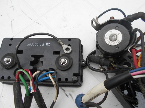 Evinrude Johnson OMC V4 Outboard 110 Hp Ignition Electric Harness Power Pack1988 - Picture 2 of 8