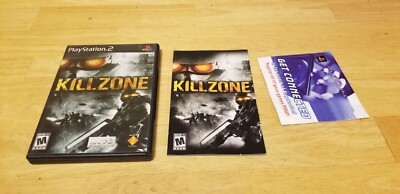Killzone (Sony PlayStation 2, 2004) CIB w reg card tested works