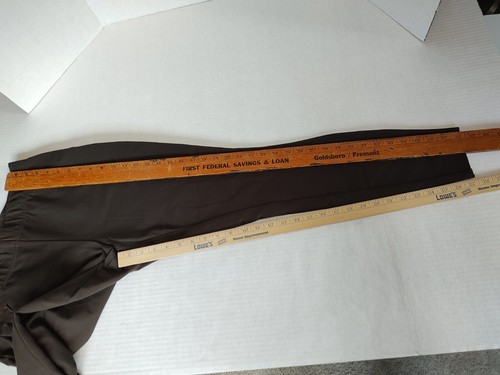 J Jill Ponte Slim Leg Leggings Brown Size Med Pull On Stretch Front Zip Pockets - Picture 9 of 11