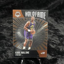 2020-21 NBA Mosaic Panini Karl Malone Holo Fame Insert  Utah Jazz #15