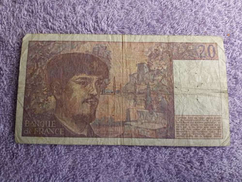 🇫🇷 France 20 Francs Banknote 1987, Circulated - Picture 2 of 2