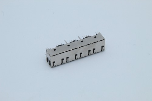 Farnell SOCKET, RJ45, SHIELDED,4PORT - Picture 2 of 2