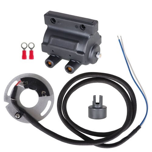 New Ignition Fit For Dyna S Dual Fire Coil Kit Includes DC7-1 Coil DSK6-1 - Foto 3 di 14