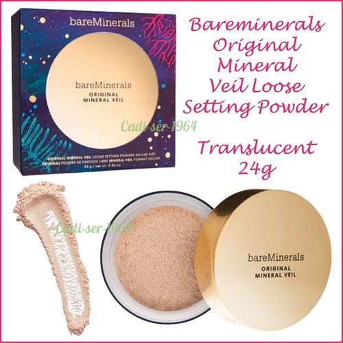 Bareminerals Original Mineral Veil Loose Setting Powder Translucent 24g NEW - Picture 9 of 24