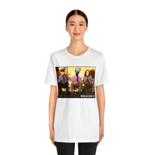 JUJUTSU KAISEN/NARUTO/WORKAHOLICS x WORLDS COLLIDE T-SHIRT - Picture 4 of 13