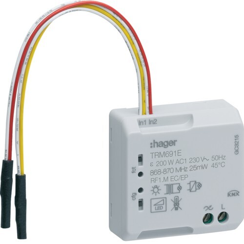 Offerta Hager TRM691E Dimmer Radio KNX | Attuatore 2 ingressi 200W