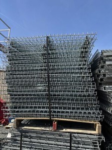 Pallet Rack Wire Deck 48x46" Waterfall 3 Step Channel Racking