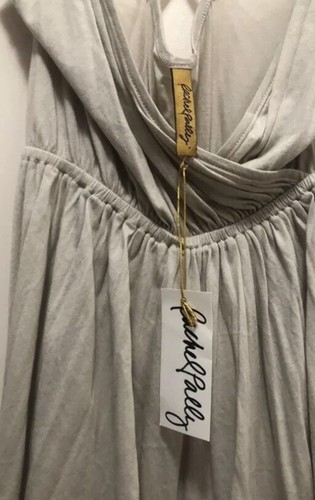 NWT $194 RACHEL PALLY SUNDRESS S ULTRA-LIGHT SLIP-ON DRESS/SWIM COVER-UP Natural - Picture 4 of 8