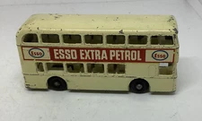 MATCHBOX #74 DAIMLER BUS LESNEY ESSO EXTRA PETROL White