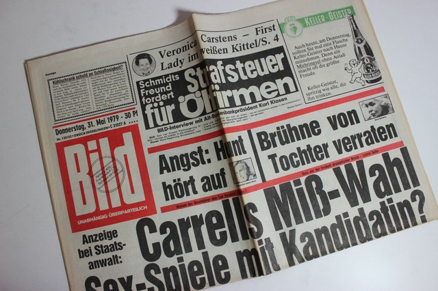 BILDzeitung 31.05.1979 Mai 31.5.1979 Geschenk Geburtstag 41. 42. 43. 44. BILDzeitung 31.05.1979 Mai 31.5.1979 Geschenk Geburtstag 41. 42. 43. 44.